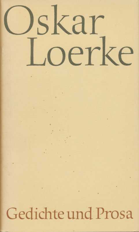 LOERKE, Oskar